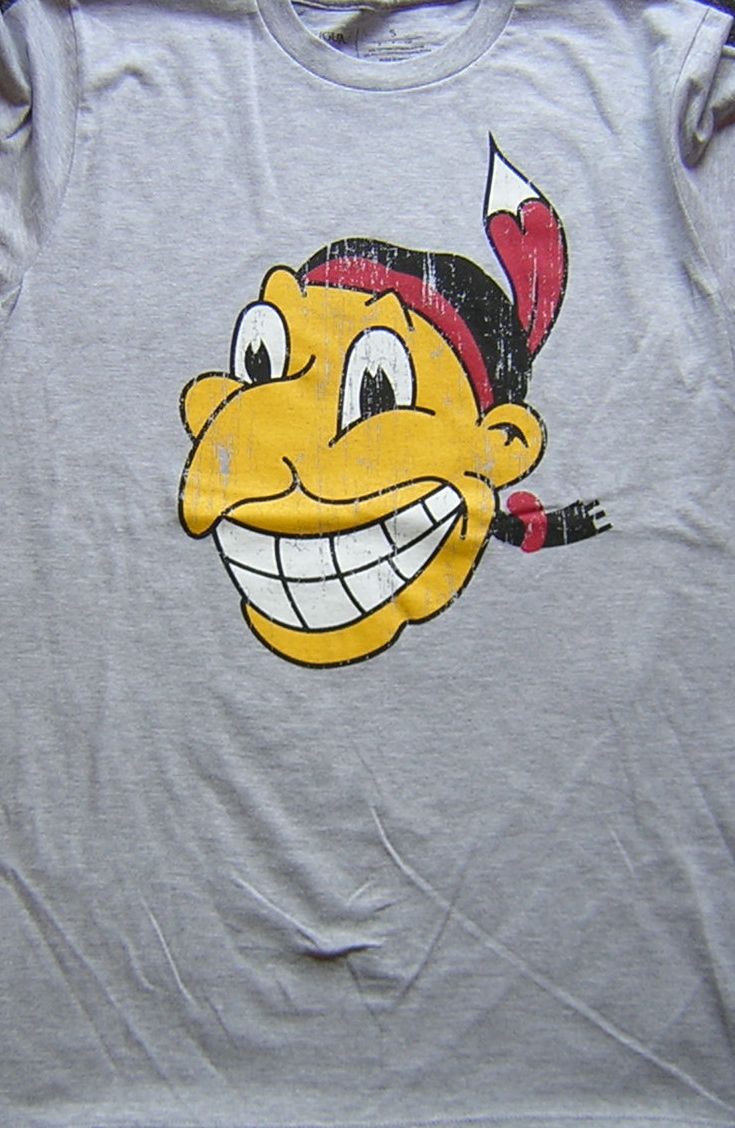 Cleveland Indians 1948 Wahoo Short Sleeve T- Shirt Small
