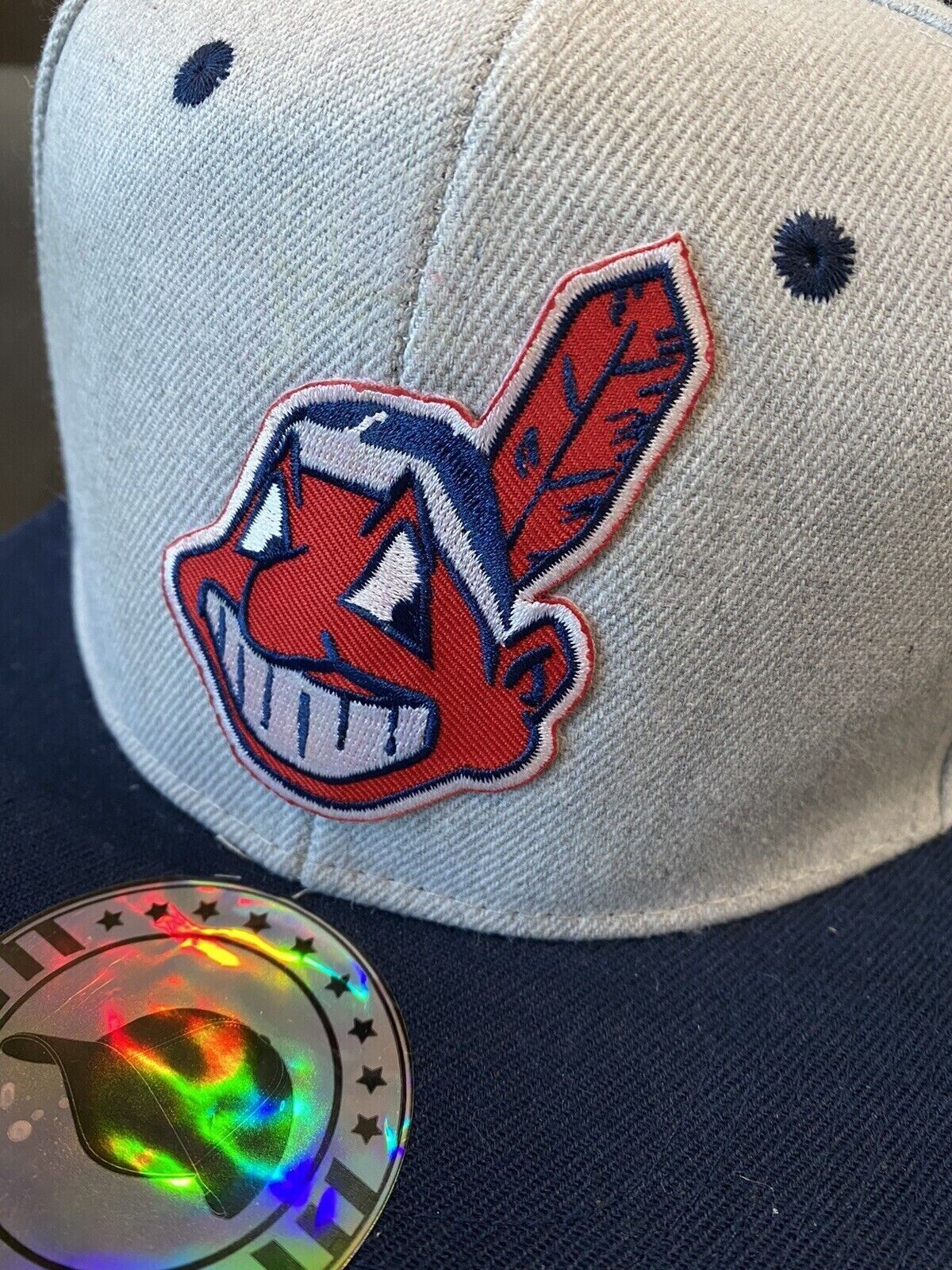 Cleveland Indians Chief Wahoo Two Tone Mesh Trucker Baseball Cap – GPS  Sports Gallery