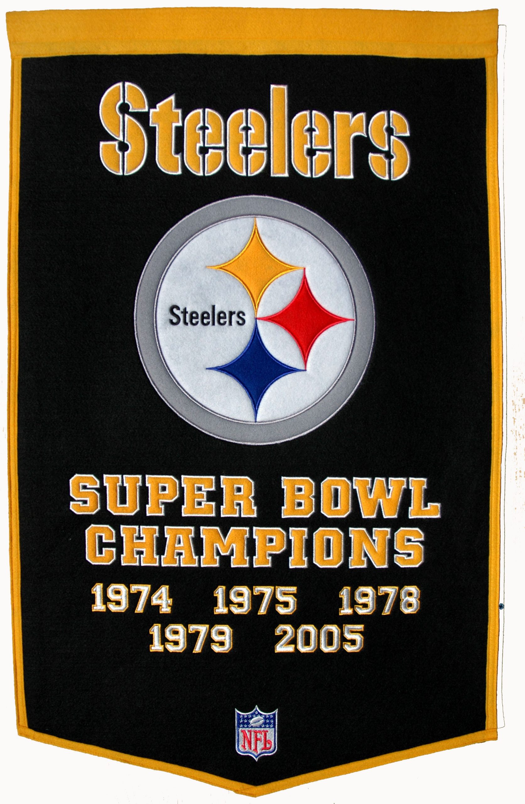 Pittsburgh Steelers Super Bowl Champs Banner