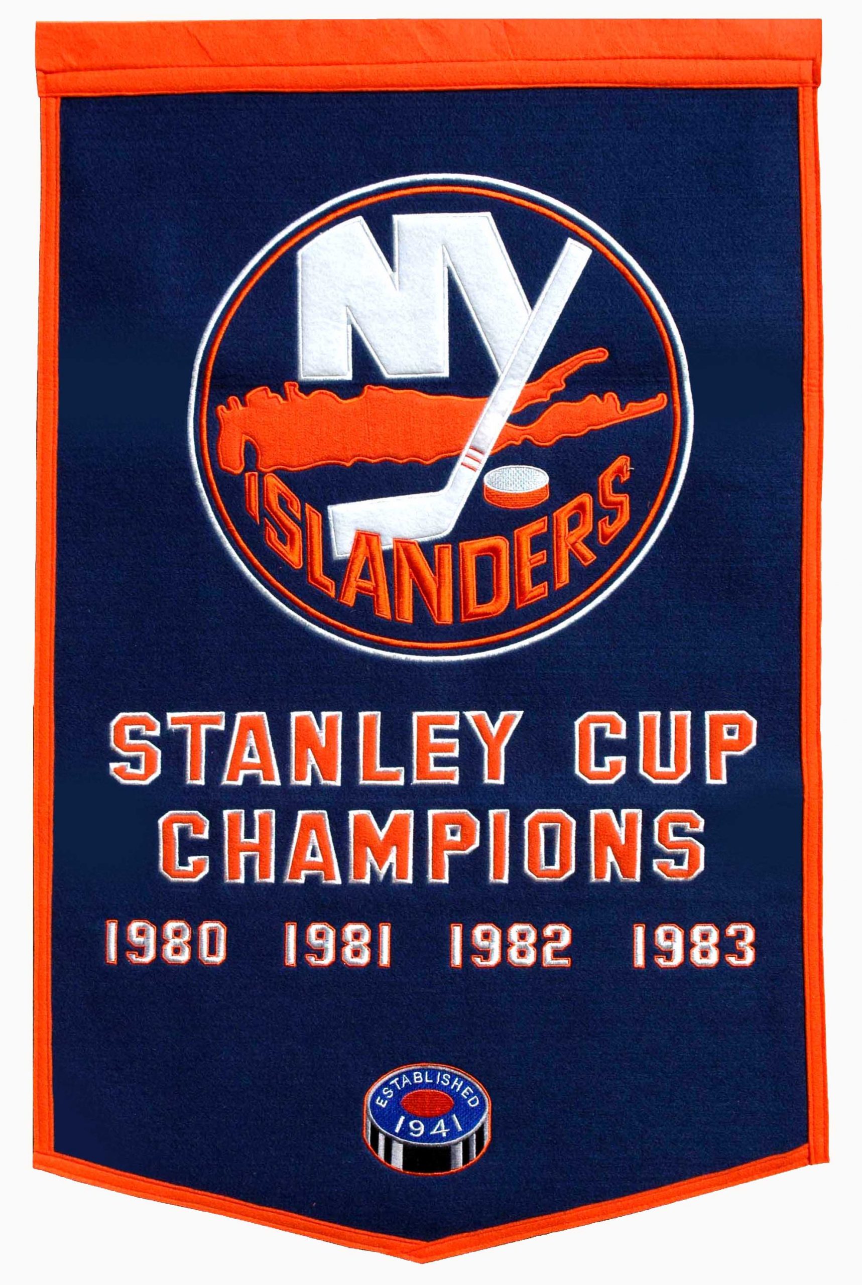 Vintage New York Islanders Stanley Cup Champions Editorial Image